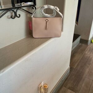 Kate Spade medium cross body warm beige purse